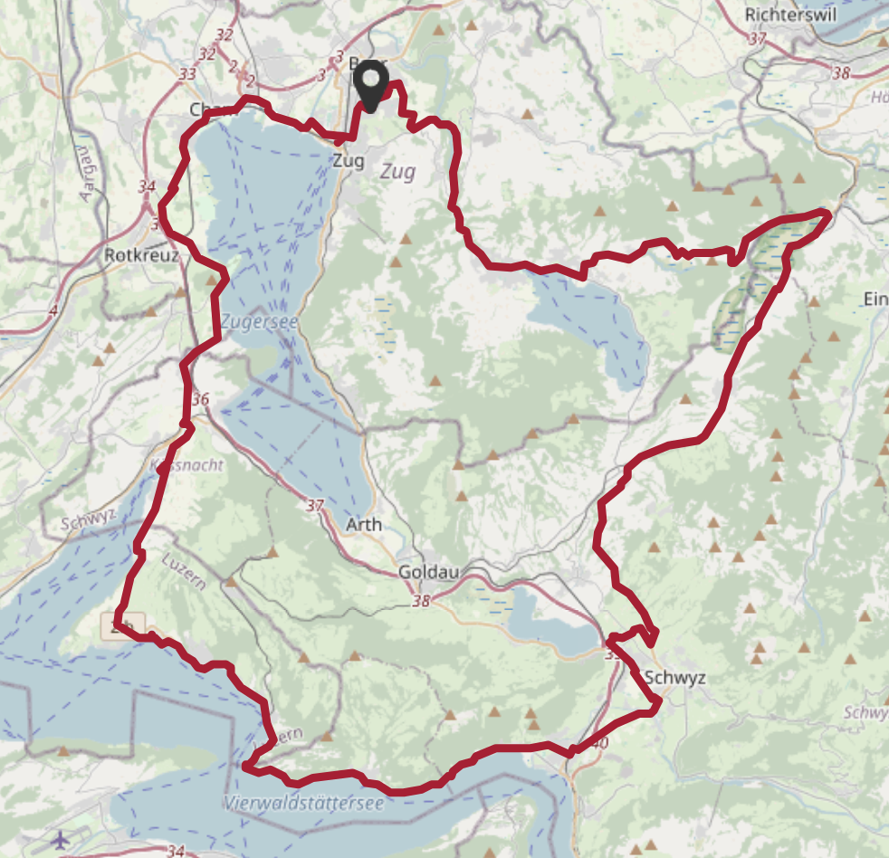 Sonntags-Ausfahrt 97km